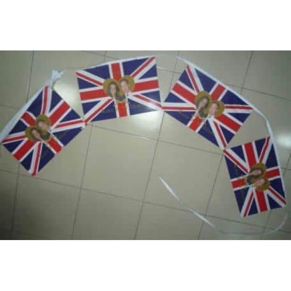 15m 20 flag Royal Wedding Bunting