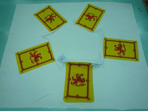 20m-32-flag-18-x-4df8ca78c0db2 20m 32 flag 18"x12" Lion Rampant (Scotland) Bunting - Image 1