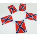20m 32 flag 18"x12" Confederate Bunting