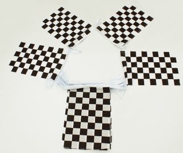 20m-32-flag-18-x-4feacdd04b4f5 20m 32 flag 18x12 Checkered black/white Bunting - Image 1