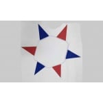 20m Bunting 54 Flag Red and Blue