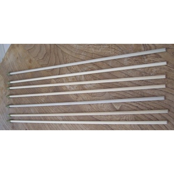 24" Wooden Hand Flag Sticks