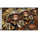 3 Skulls 5'x3'