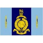 40 Commando Royal Marines hand flag