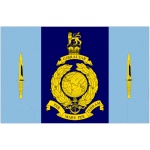 40 Commando Royal Marines table flag