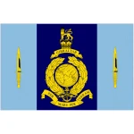 40 Commando Royal Marines table flag