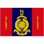 45 Commando Royal Marines hand flag