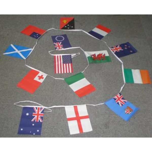 5m 14 flag Rugby League World Cup 2013 bunting