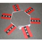 6m 20 flag Amsterdam bunting