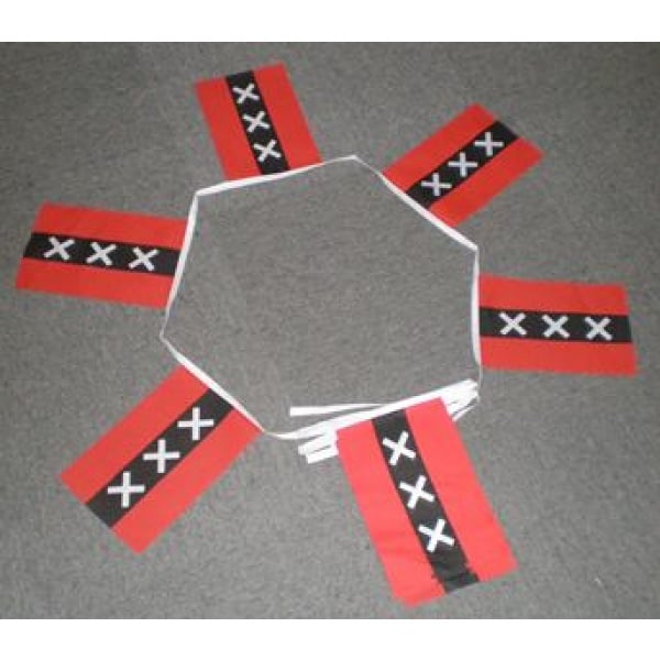6m 20 flag Amsterdam bunting