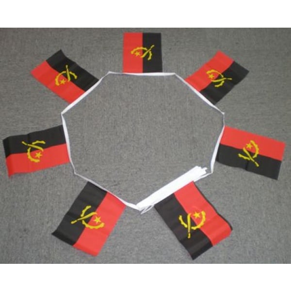 6m 20 flag Angola bunting