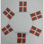 6m 20 flag Basque bunting