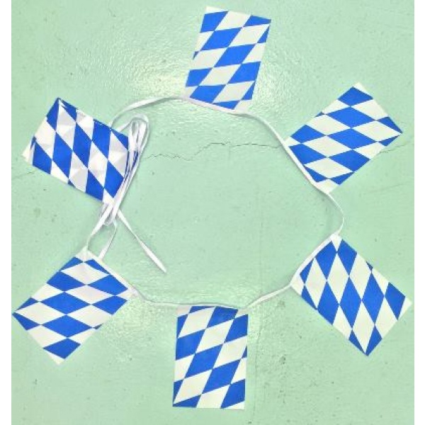 6m 20 flag Bavaria (Oktoberfest) bunting