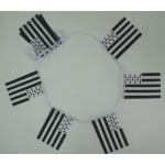 6m 20 flag Brittany bunting