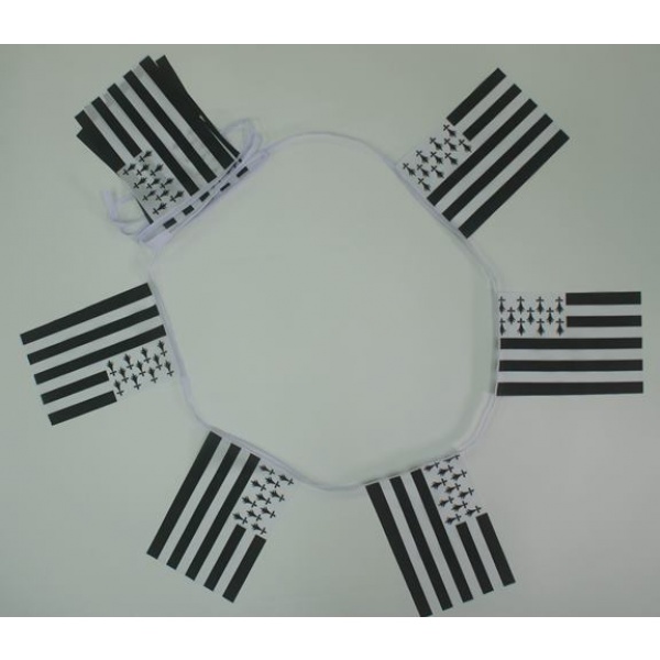 6m 20 flag Brittany bunting