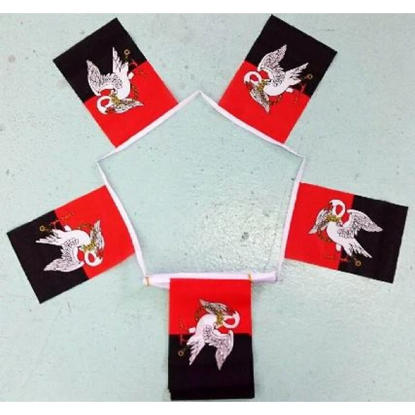 6m 20 flag Buckinghamshire bunting