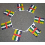 6m 20 flag Central African Republic bunting