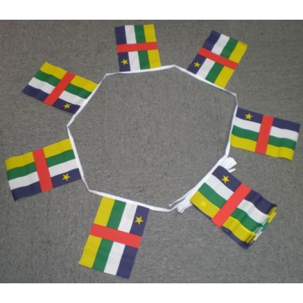 6m 20 flag Central African Republic bunting