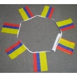 6m 20 flag Republic of Colombia bunting