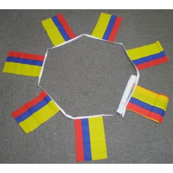 6m 20 flag Republic of Colombia bunting