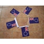 6m 20 flag Cook Islands bunting