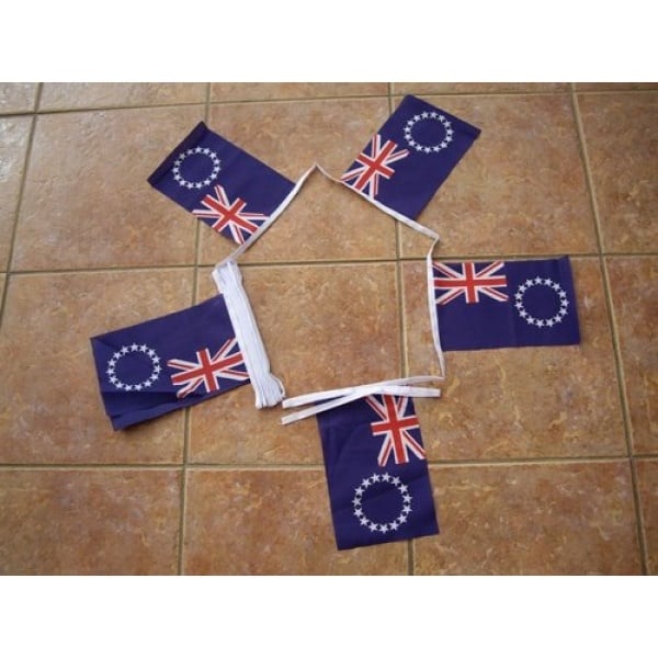 6m 20 flag Cook Islands bunting