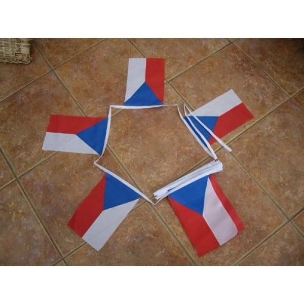 6m 20 flag Czech Republic (Czechia) bunting