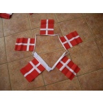 6m 20 flag Denmark bunting