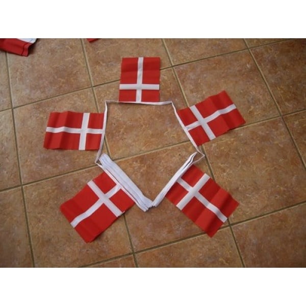6m 20 flag Denmark bunting