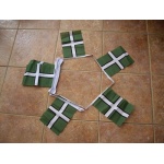 6m 20 flag Devon Cross Bunting