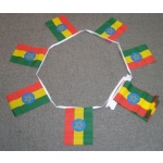 6m 20 flag Ethiopia with Crest bunting