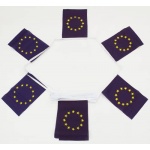 6m 20 flag Euro Blue Stars  (European Union) bunting