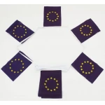 6m 20 flag Euro Blue Stars  (European Union) bunting
