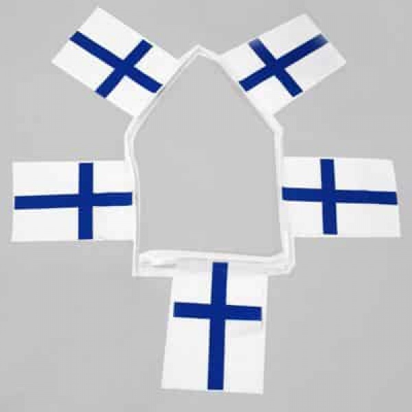 6m 20 flag Finland bunting