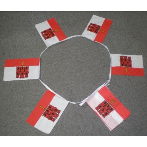 6m 20 flag Gibraltar bunting