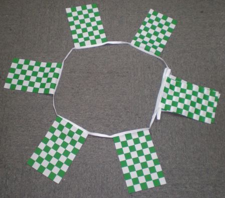 6m-20-flag-green-4ebbad659ee69 6m 20 flag Checkered green/white bunting - Image 1