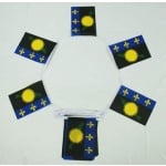 6m 20 flag Guadeloupe bunting