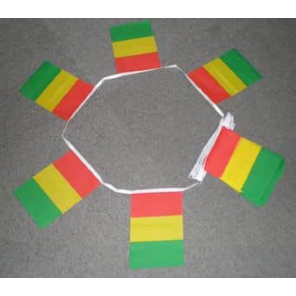 6m 20 flag Guinea bunting