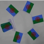 6m 20 flag Gypsy (Romani People) bunting