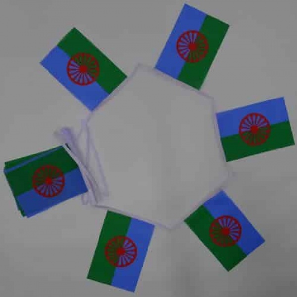6m 20 flag Gypsy (Romani People) bunting