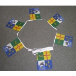 6m 20 flag Ireland 4 Provinces bunting