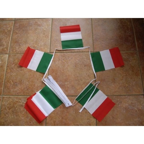6m 20 Flag Italy Bunting