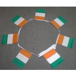 6m 20 flag Ivory Coast (Côte d'Ivoire) bunting