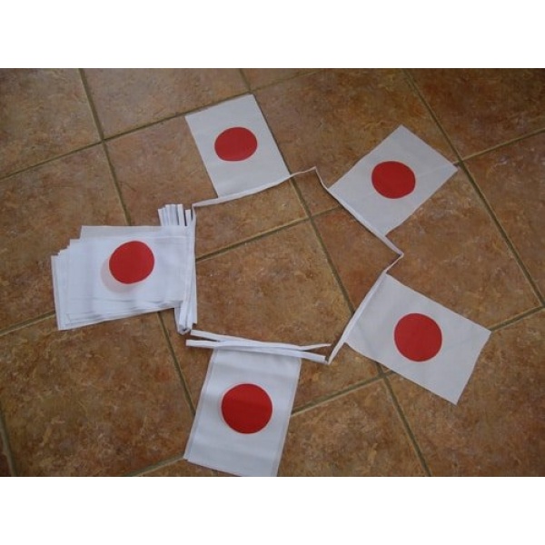6m 20 flag Japan bunting