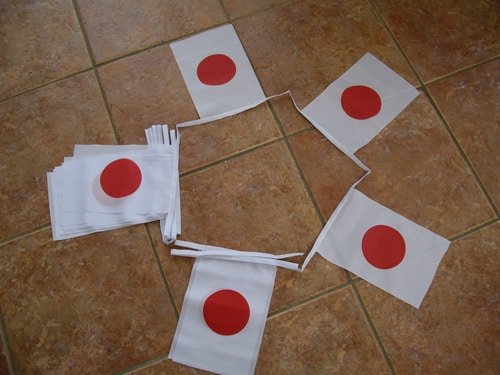 6m-20-flag-japan-4e16c79acf647 6m 20 flag Japan bunting - Image 1