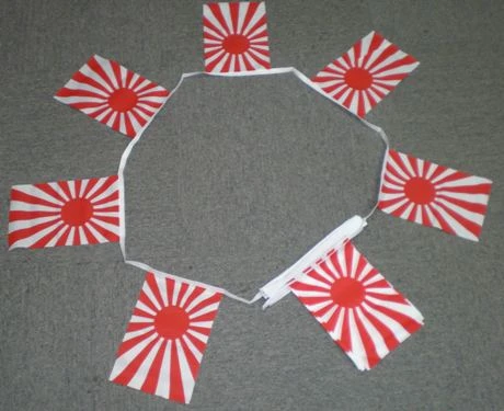 6m-20-flag-japan-4ea956220616a 6m 20 flag Japan Rising Sun bunting - Image 1