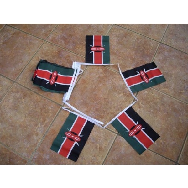 6m 20 flag Kenya bunting