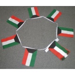 6m 20 flag Kuwait bunting