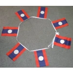 6m 20 flag Laos bunting