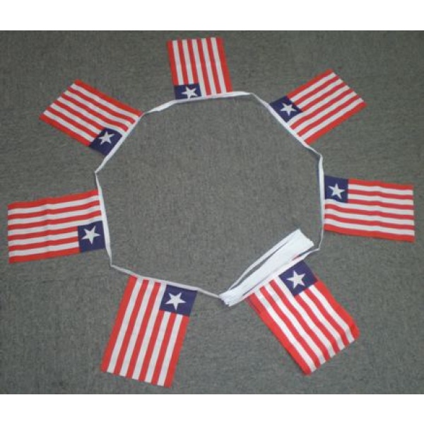 6m 20 flag Liberia bunting